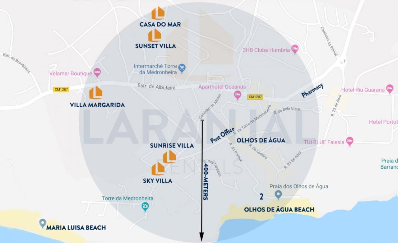 Sunset Villa By Laranjal Rentals Ольос де Агуа Екстериор снимка